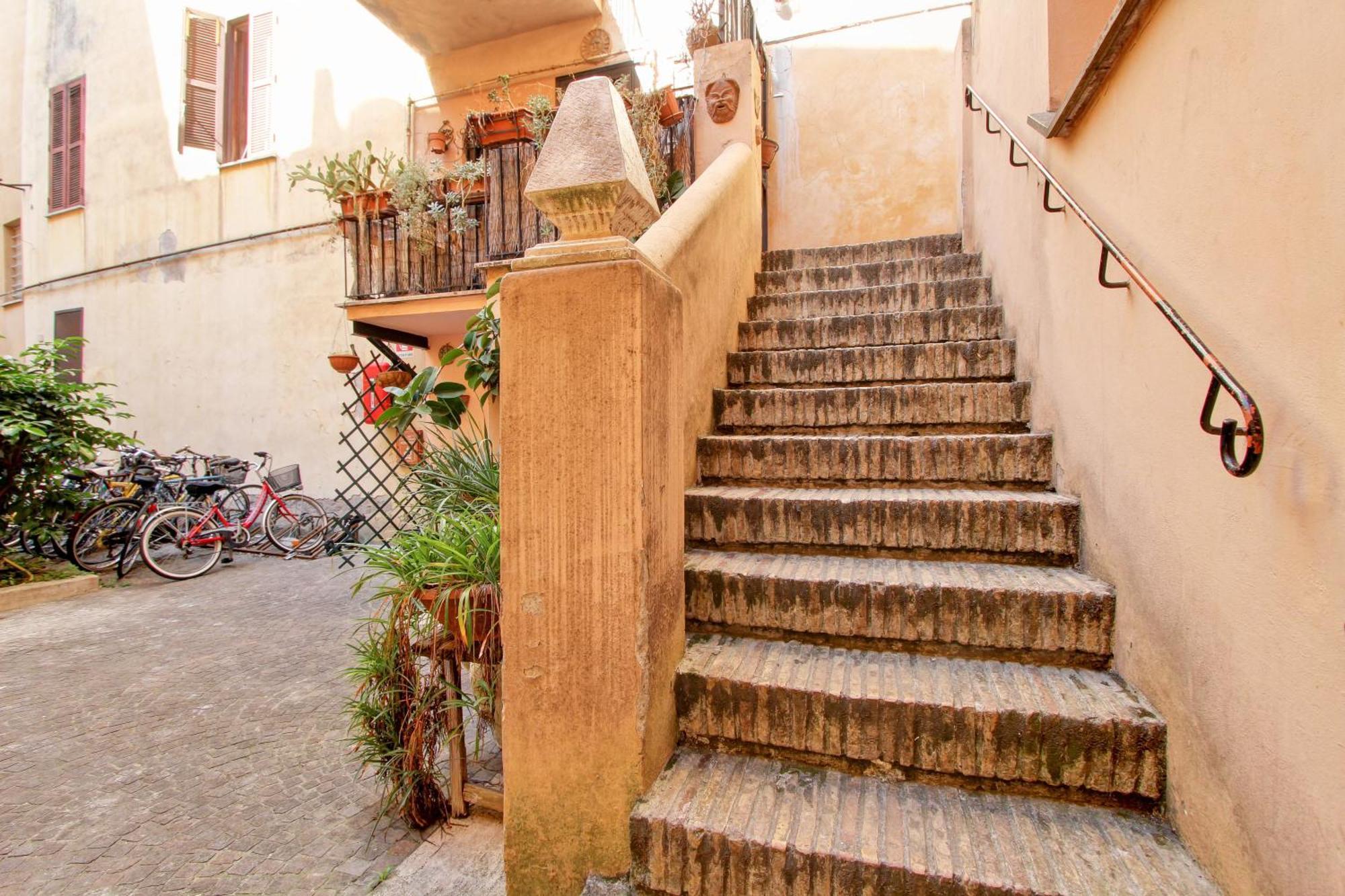 Campo De Fiori - Loft In Originario Anfiteatro Romano ภายนอก รูปภาพ